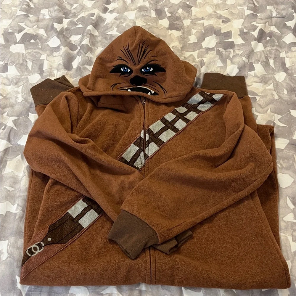 Gap Kids Star Wars Chewbacca Onesie PJs - size 10